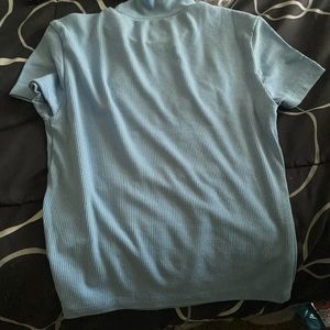 🦋SHEIN mock neck ribbed crop top🦋